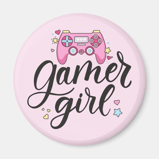 Gamer Girl Magnet (Framsidan)
