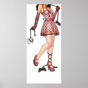 Gamer Girl Poster