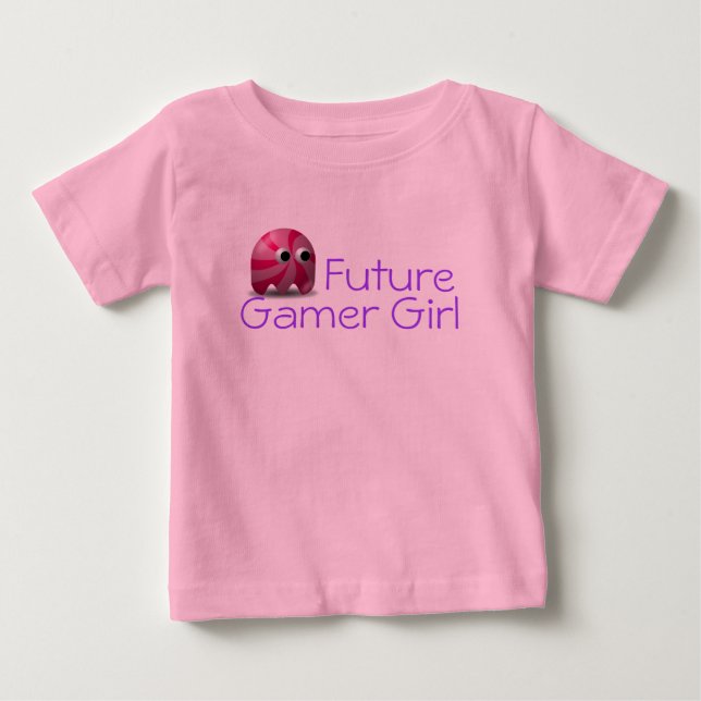 Gamer Girl Shirt T Shirt (Framsida)