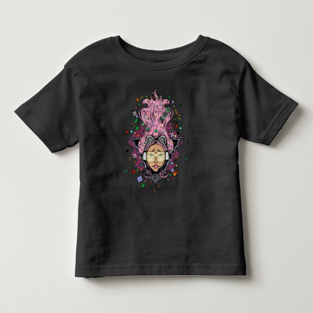 Gamer Girl T Shirt (Framsida)