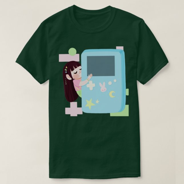 Gamer Girl T Shirt (Design framsida)