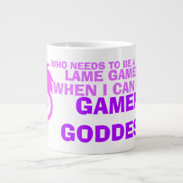 Gamer Goddess Funny Humor Meme Jumbo Mugg