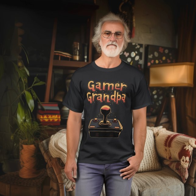 Gamer Grandpa T Shirt (Skapare uppladdad)