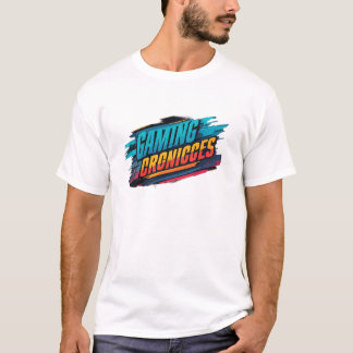 "Gamer Grandpa Tecknad T-Shirt" T Shirt
