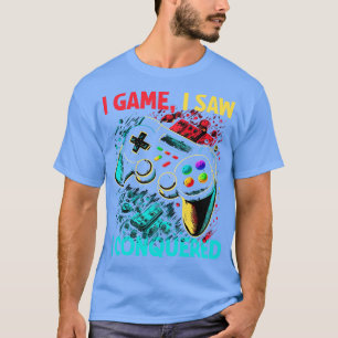 Gamer I Game I såg jag att jag erövrade T Shirt