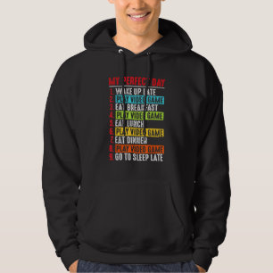 Gamer Ja, jag är en spelflicka försöker Behålla up Hoodie