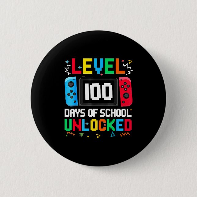 Gamer Level Unlocked 100 Days Of School Student Bo Knapp (Framsida)