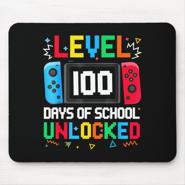 Gamer Level Unlocked 100 Days Of School Student Bo Musmatta (Framsidan)