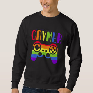 Gamer Lgbt Gay pride Gay Lesbisks Bisexual Csd Rai Lång Ärmad Tröja