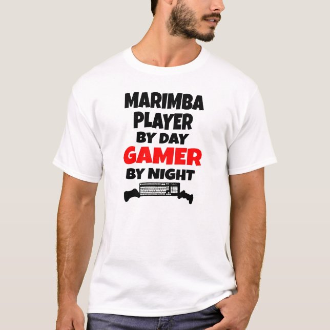 Gamer Marimba Player Tee (Framsida)