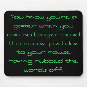Gamer Mousepad Musmatta