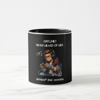 Gamer-mugg Offline-citat Mugg