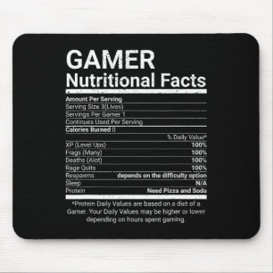 Gamer Näringsfakta TV-spel Datornörd Musmatta
