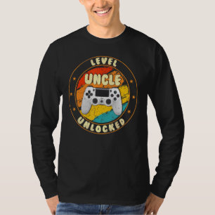 Gamer New farbror Pappa Mamma Baby, annons Pregnan T Shirt