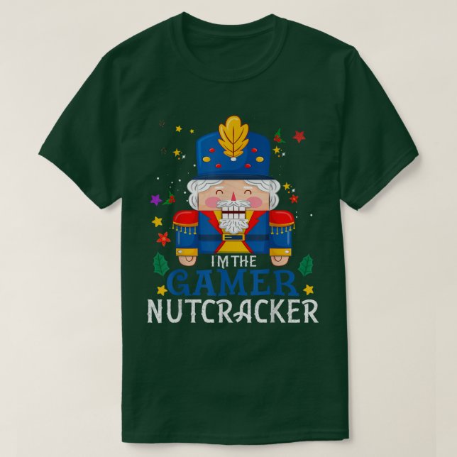 Gamer Nutcracker Matching Family Group - Jul P T Shirt (Design framsida)