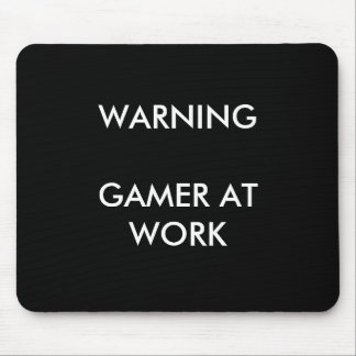 Gamer på arbete Mousepad Musmatta