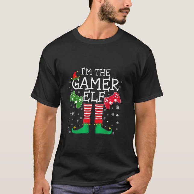 Gamer Pajamas Family Games Pjs Video Game Pappa El T Shirt (Framsida)