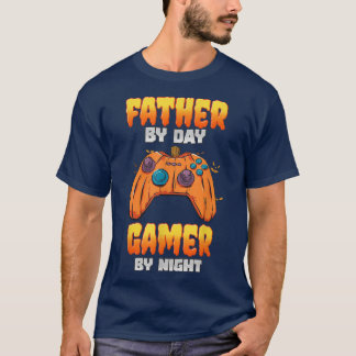 Gamer Pappa Far efter dagspelaren efter dagspelare T Shirt