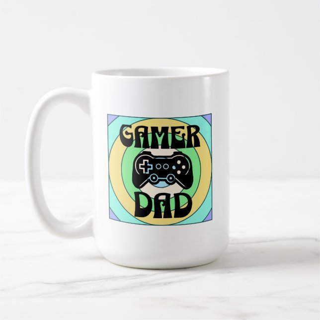 Gamer Pappa Kaffemugg (Vänster)
