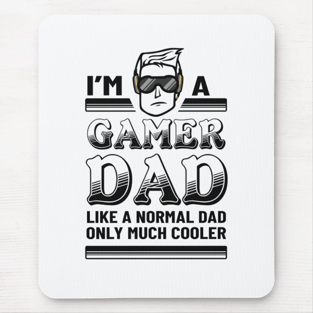 Gamer Pappa Much Cooler Musmatta (Framsidan)