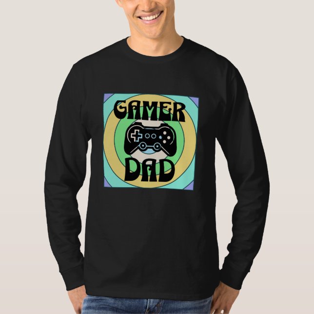 Gamer Pappa T Shirt (Framsida)