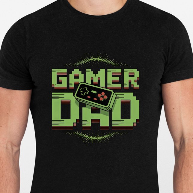 Gamer Pappa T-Shirt - Perfekt Gift för spel i Far (Skapare uppladdad)