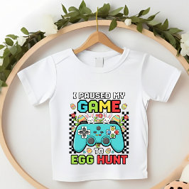 Gamer Påskäggsjakt Barns TV-spelskonsol T Shirt