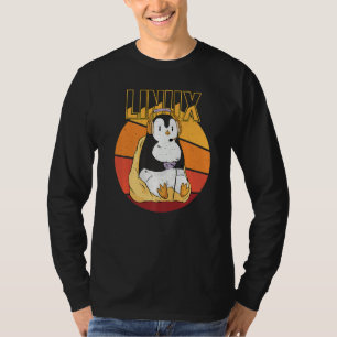 Gamer Penguin Linux Root Party Nerd Programmer Com T Shirt