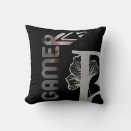 GAMER Pillow Abstrakt Insida Decor Black Powder Kudde