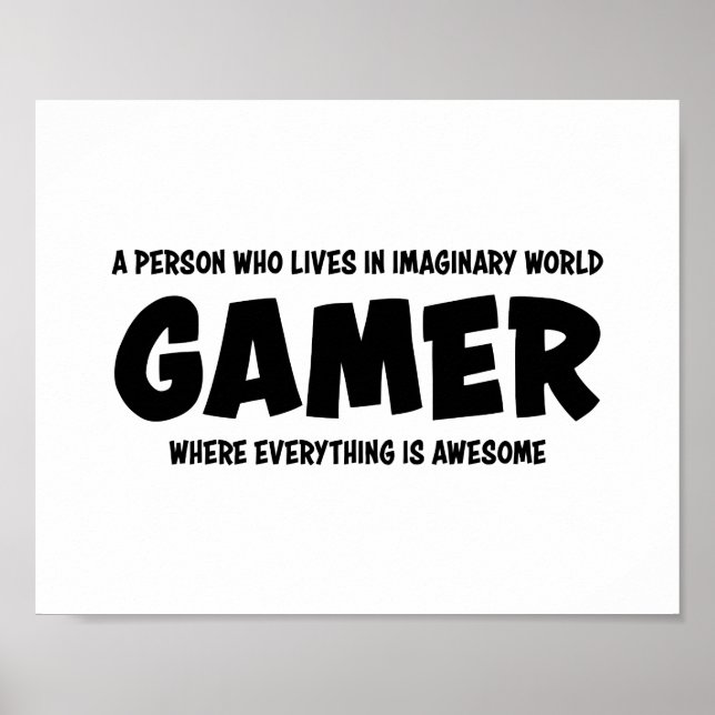 GAMER POSTER (Framsidan)