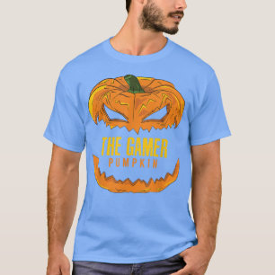 Gamer Pumpkin Matching Family Group Halloween-del T Shirt