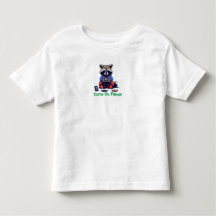 Gamer Raccoon: Level Up with Cuteness Baby T-Shirt