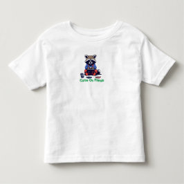 Gamer Raccoon: Level Up with Cuteness Baby T-Shirt