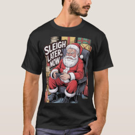 Gamer Santa Claus T Shirt