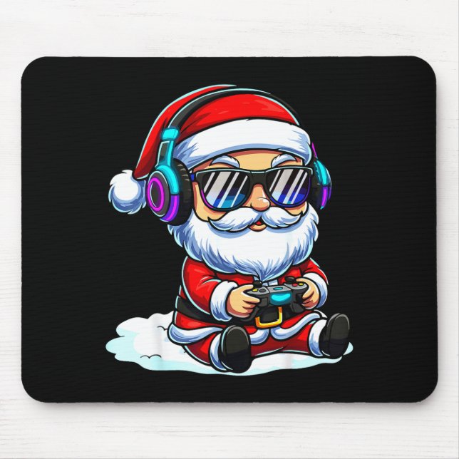 Gamer Santa Video Game Christmas Gaming  Musmatta (Framsidan)