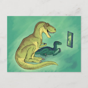 Gamer-Saurus Vykort