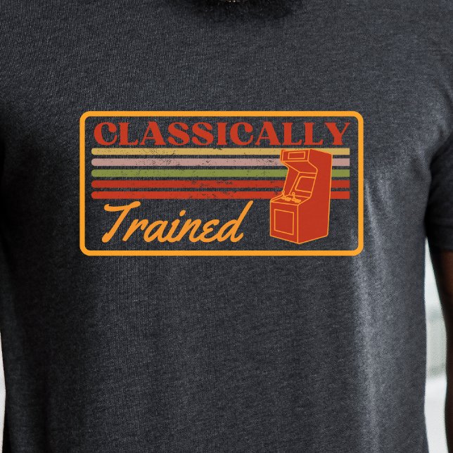 Gamer Shirt - Klassiskt utbildad spelspelare T (Skapare uppladdad)