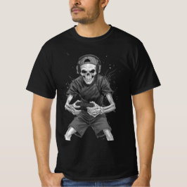 Gamer Skeleton T Shirt