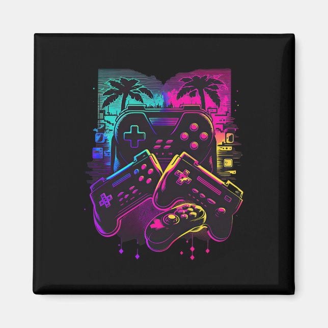 Gamer-spelkontroll 16  magnet (Framsidan)