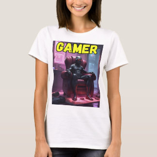 Gamer T-Shirt – Rolig och djärv grafisk gamingtee