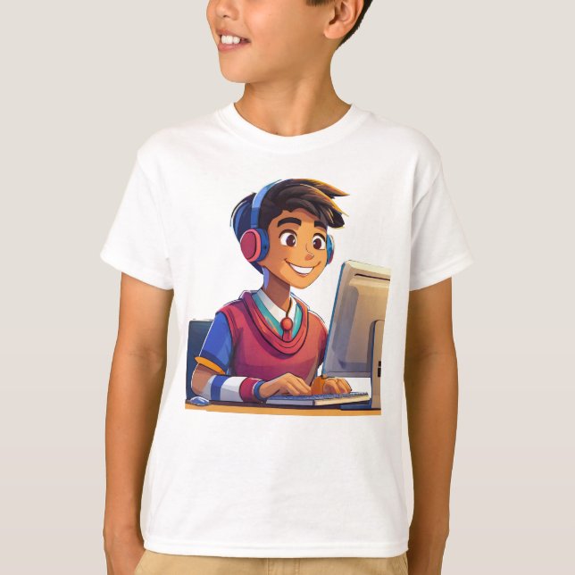 Gamer Unisex Barn T-Shirt (Framsida)