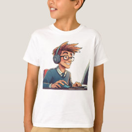 Gamer Unisex Barn T-Shirt