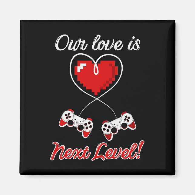 Gamer Valentine Magnet (Framsidan)