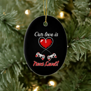 Gamer Valentine Ornament