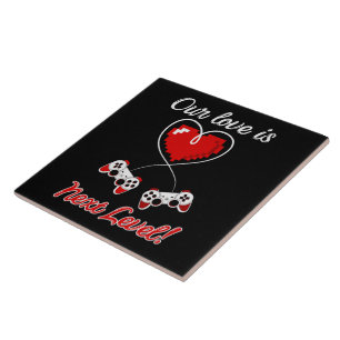 Gamer Valentine Tile Kakelplatta