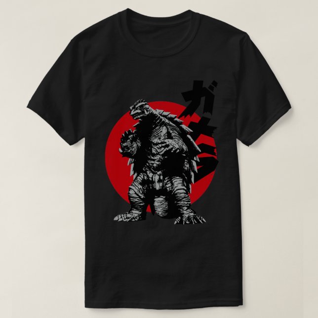 GAMERA 1999 Red sol T Shirt (Design framsida)