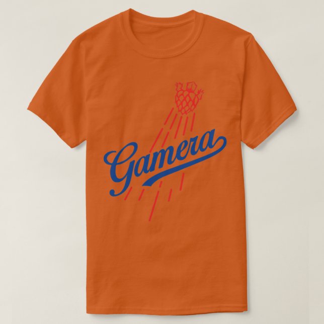 GAMERA Baseball stil T Shirt (Design framsida)