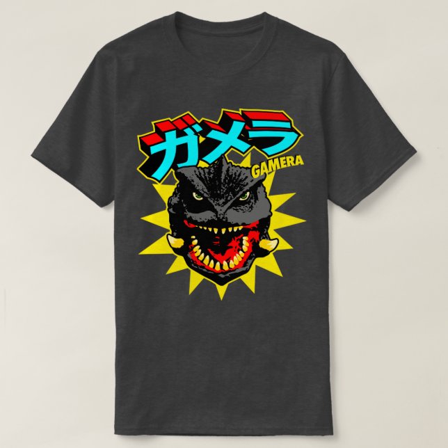 GAMERA BLAST KANJI T SHIRT (Design framsida)