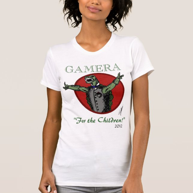 Gamera för presidenten 2012 tee (Framsida)