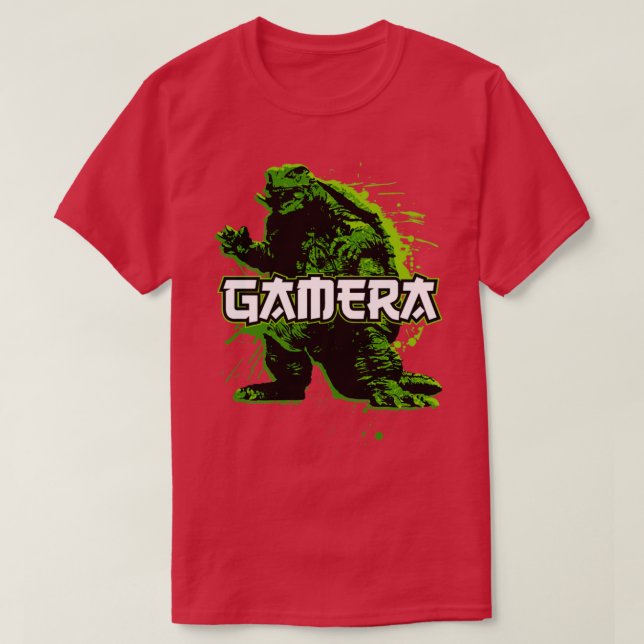 GAMERA Splatter T Shirt (Design framsida)